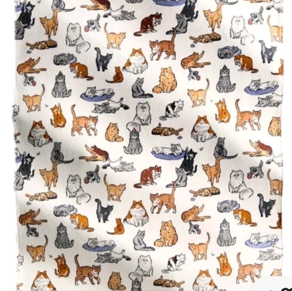Vera Bradley Fleece Throw Blanket A Cat's Life NWT - Picture 3 of 3